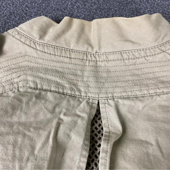Vintage Mens Banana Republic Tactical Multi pocket Fishing Vest Men’s Sz Medium - Picture 9 of 10